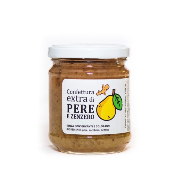 Golosie - Confettura di Pere e Zenzero 200gr