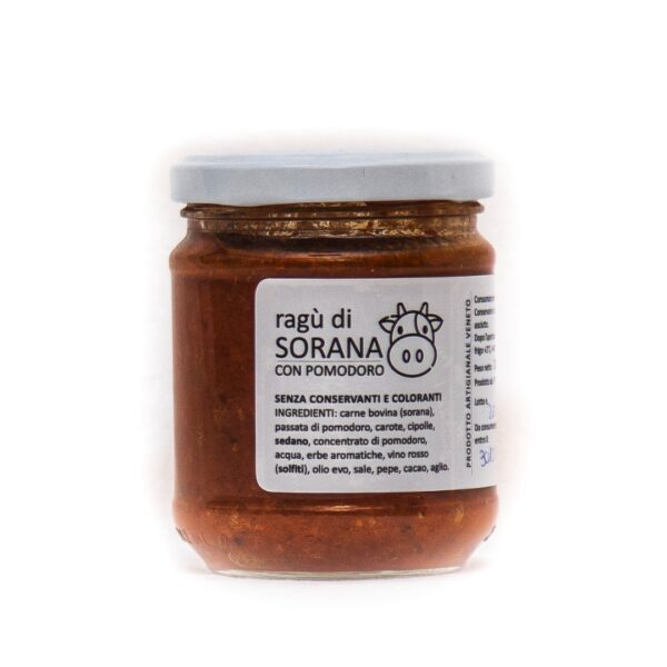 Golosie - Ragù di Sorana con pomodoro 200gr