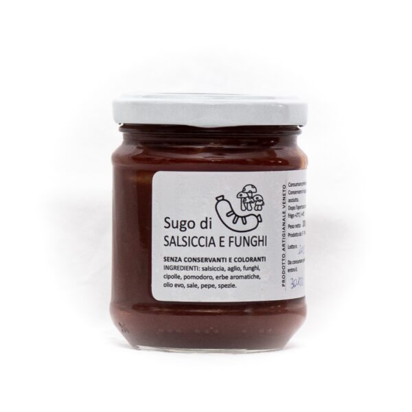 Golosie - Sugo Salsiccia e Funghi 200gr