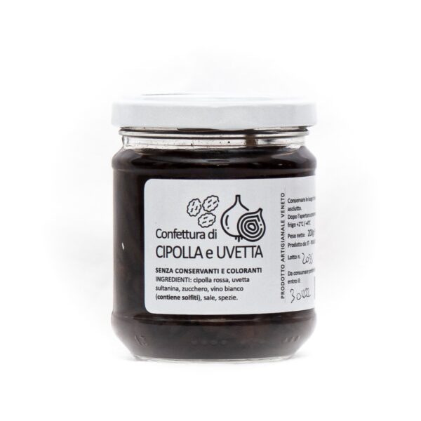 Golosie - Confettura di Cipolla e Uvetta 200gr