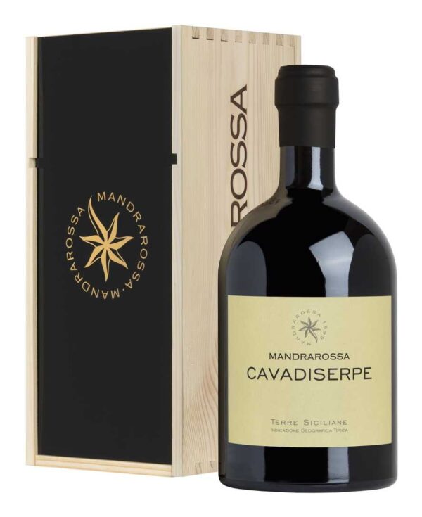 Mandrarossa - Terre Siciliane IGT "Cavadiserpe" 2016 Magnum 1500ml Cassa Legno
