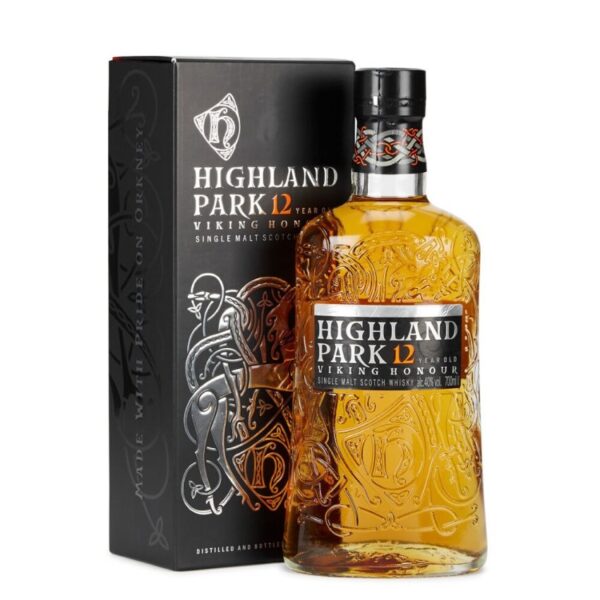 Highland Park - Single Malt Scotch Whisky  Highland 12YO "Viking Honour" 700ml Astucciato