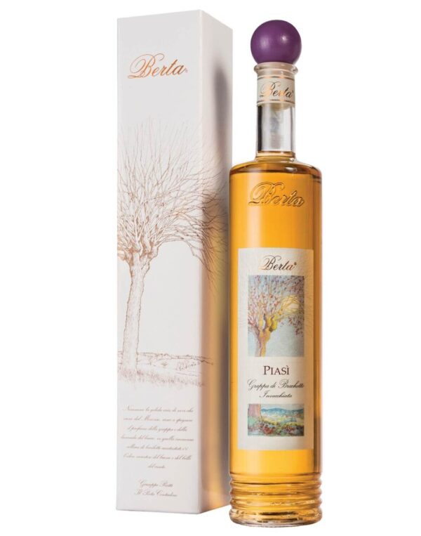 Berta - Grappa invecchiata Bracchetto "Piasì" 700ml Astucciata