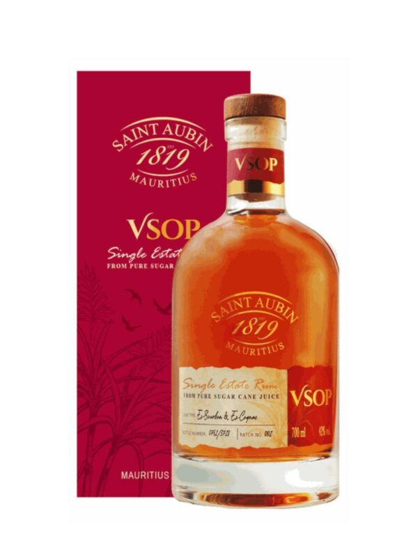 Saint Aubin - Rum Agricole VSOP 700ml Astucciato