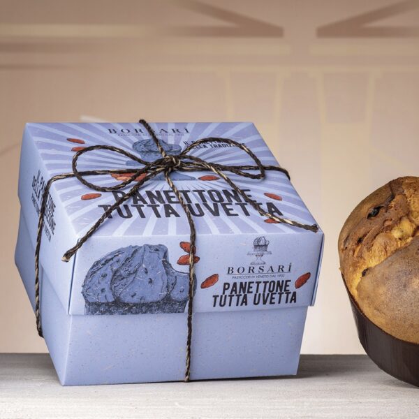 Borsari 1902 - Panettone Solo Uvetta 1000g Incarto a mano