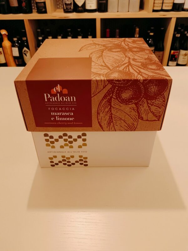 El Padoan - Focaccia con Marasche Luxardo e Limone (senza lattosio) 750g