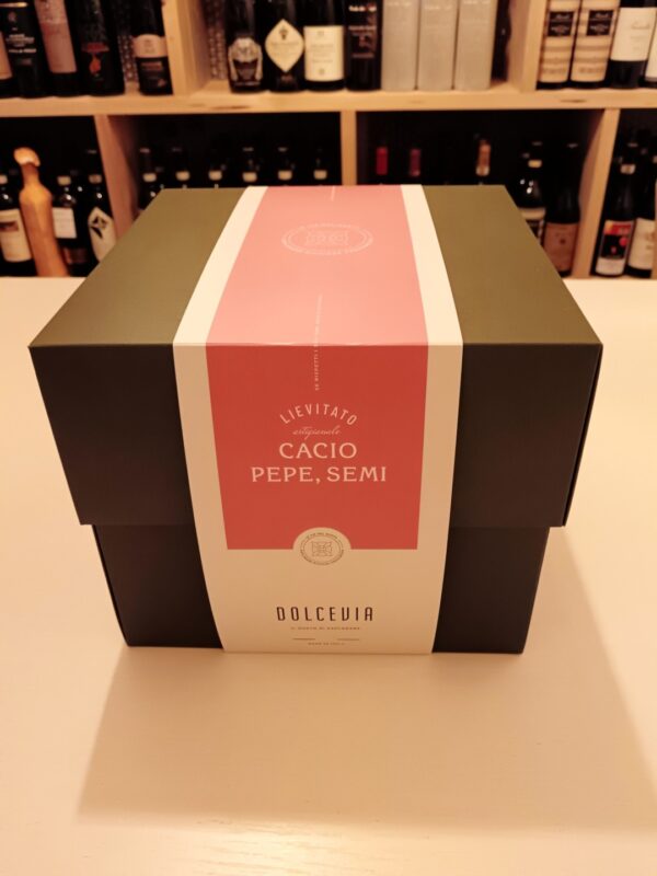 Dolcevia - Focaccia salata Cacio, Pepe e Semi 750g