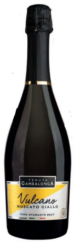 Tenuta Gambalonga - Vino Spumante Brut Moscato Giallo "Vulcano"